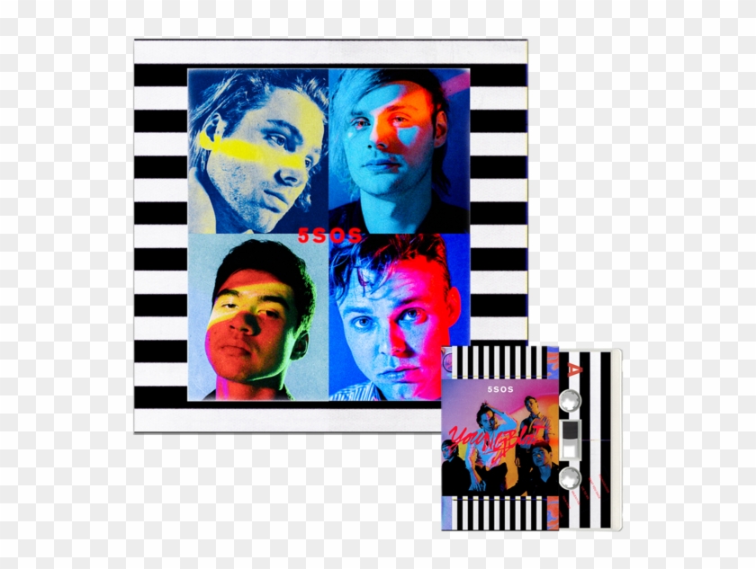 5 Seconds Of Summer Youngblood Vinyl Clipart