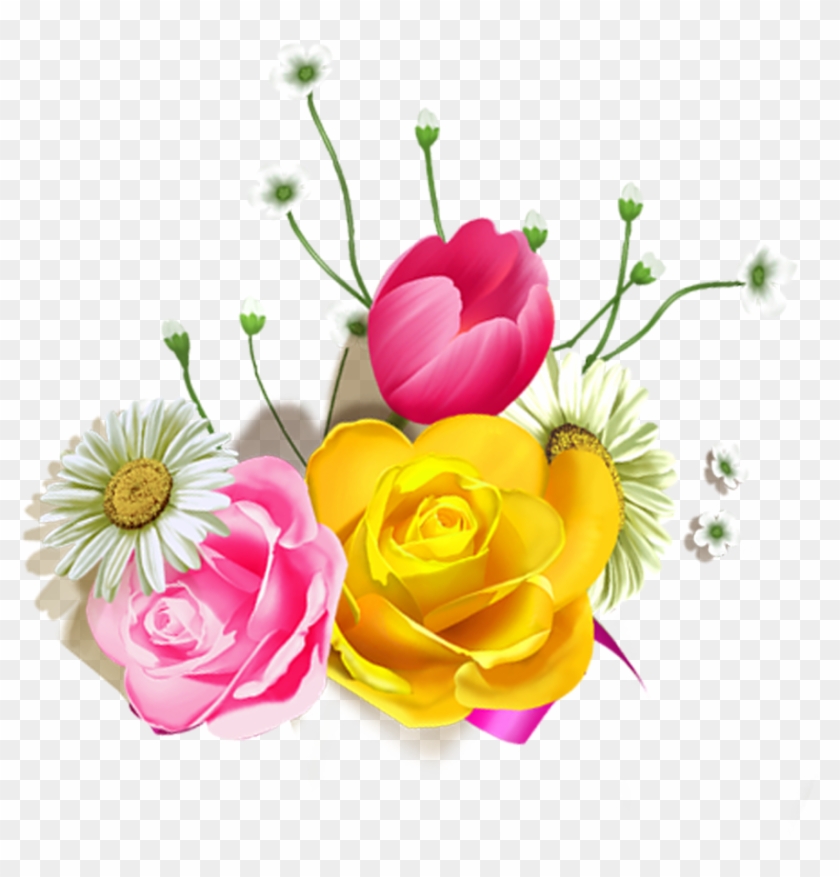 Res Brown Flowers Png By Hanabell1-d6lhay0 - Shuvo Noboborsho Clipart