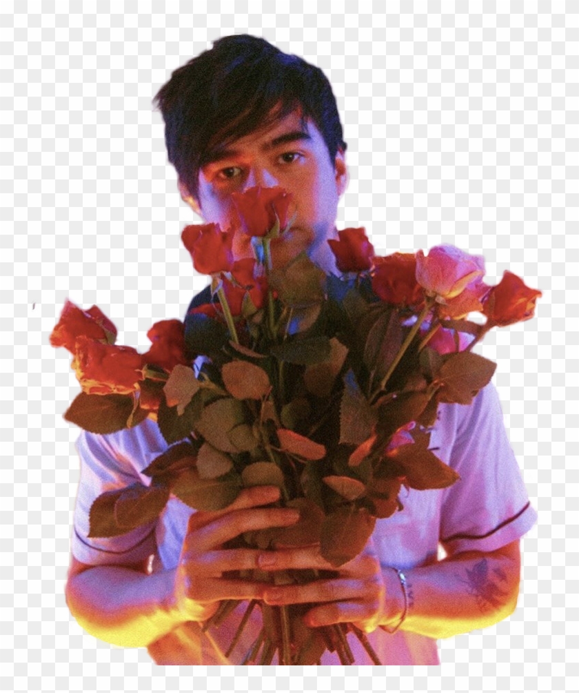 Calum Hood Png Original - Calum Hood And Roses Clipart