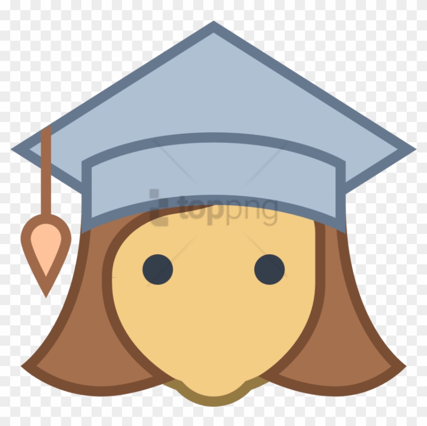 Free Png Student Female Icon - Estudante Ícone Clipart #2521605