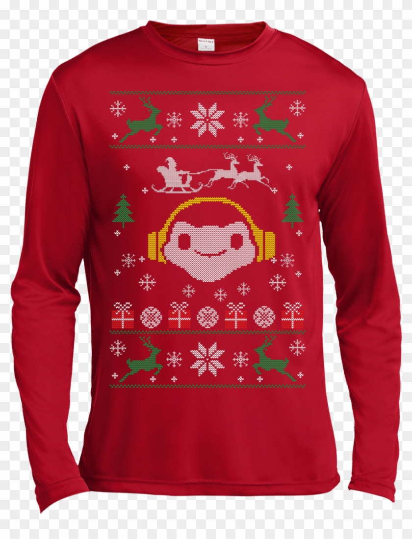 Overwatch Lucio Headphones Spray Ugly Sweater - Kings Are Born In December 26 Shirt Clipart