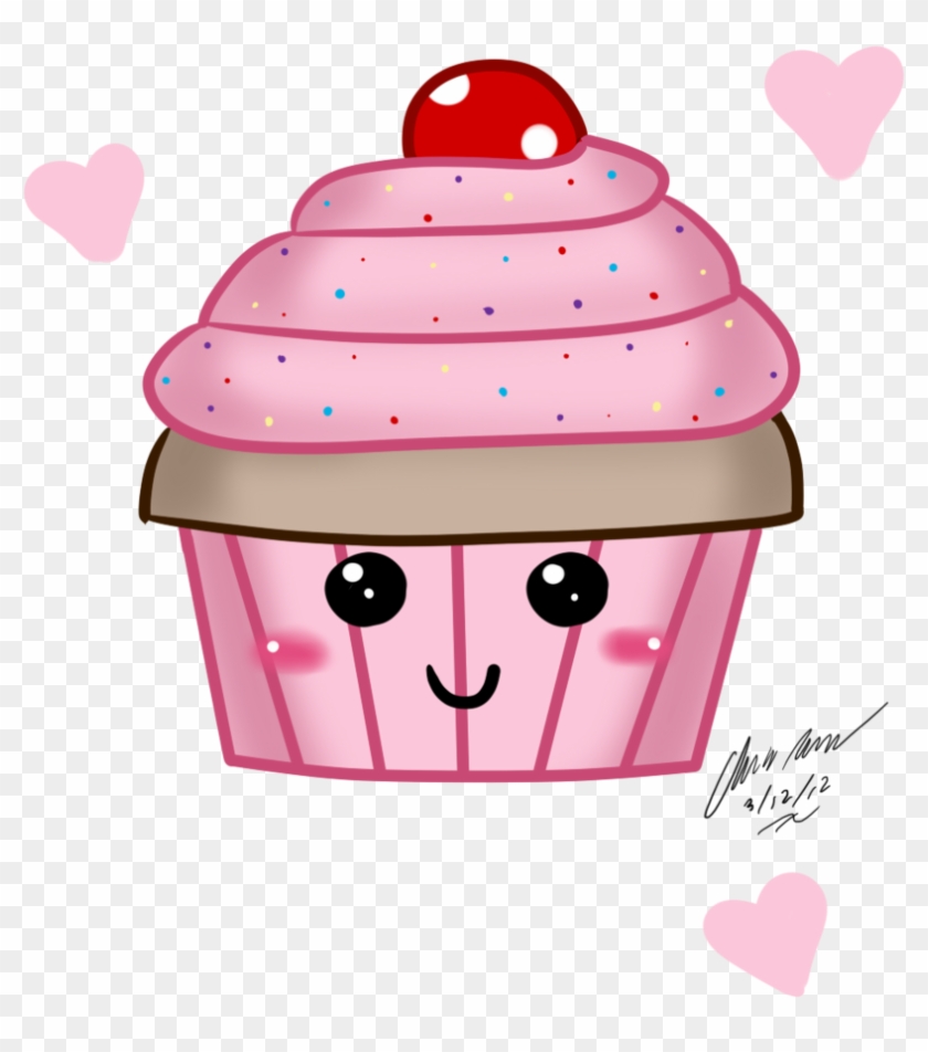 Cupcake Clipart Kawaii - Imagenes De Cosas Lindas Animados - Png Download #2522052
