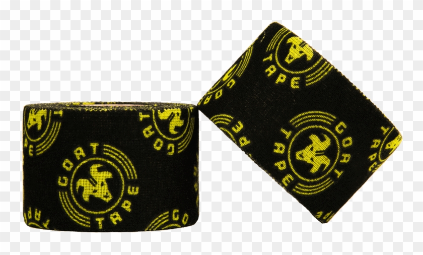 150 Rolls Scary Sticky Black & Yellow - Adhesive Tape Clipart