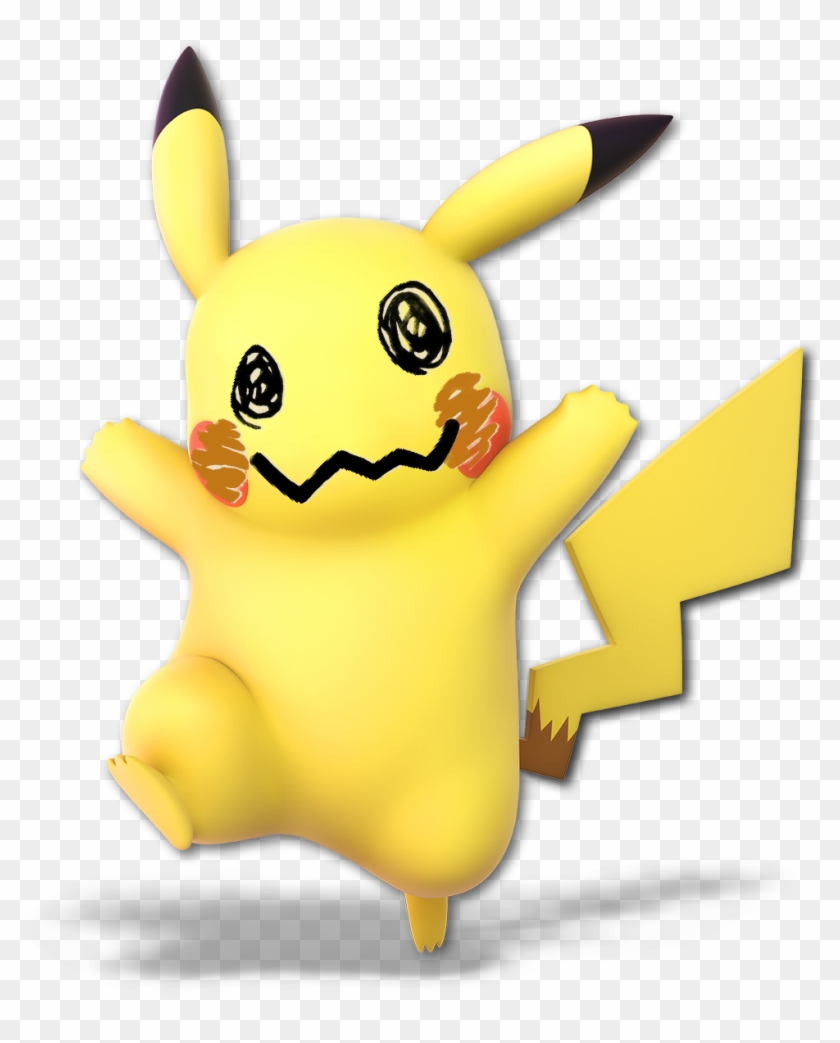 Pikachu's Face Has Been Stolen Can You Draw Him A New - Pikachu Libre Smash Ultimate Clipart