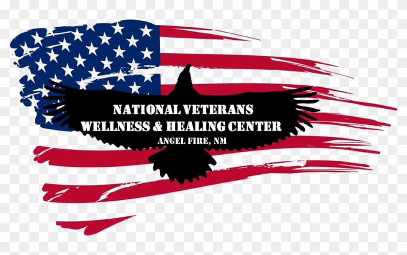 National Veterans Wellness & Healing Center Angel Fire - Transparent Background Us Flag Png Clipart #2522931