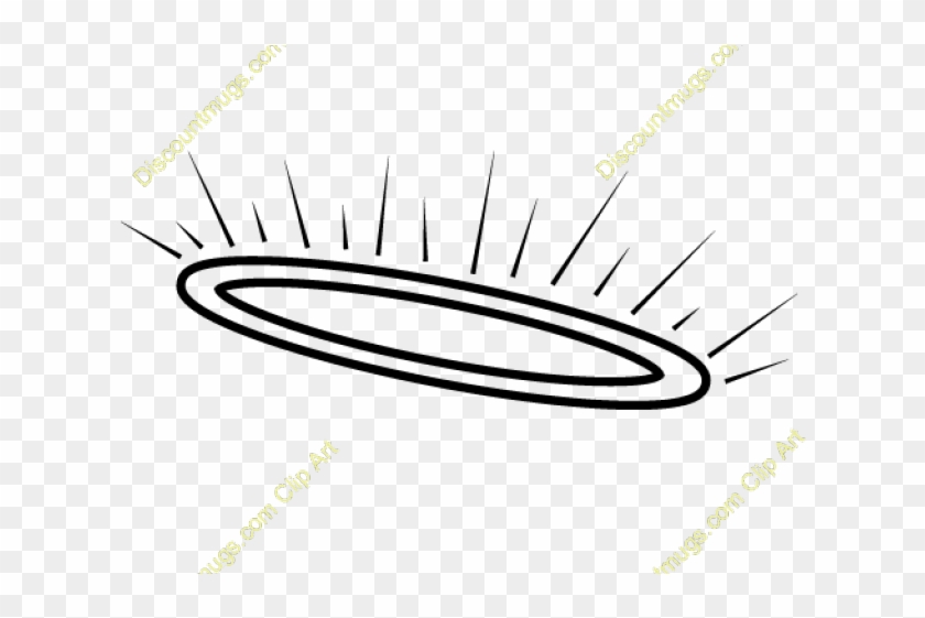 Glow Clipart Halo - Halo Clipart Black And White - Png Download