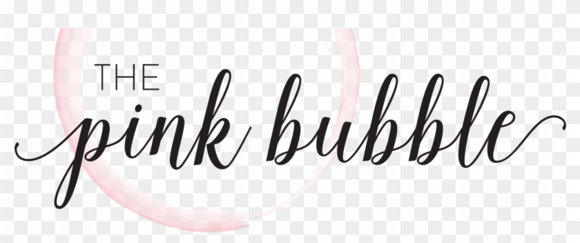 The Pink Bubble - Calligraphy Clipart #2523368
