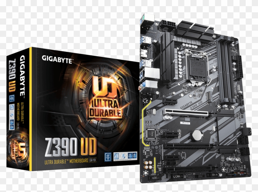 1 - 0) - Motherboard - Gigabyte Global - Gigabyte Motherboard Z390 Ud Clipart