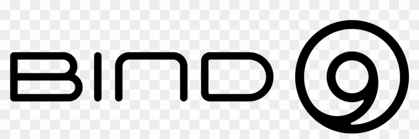 Bind 9 Logo Black - Circle Clipart #2524399