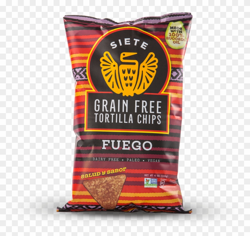 Fuego Grain Free Tortilla Chips - Siete Fuego Chips Clipart