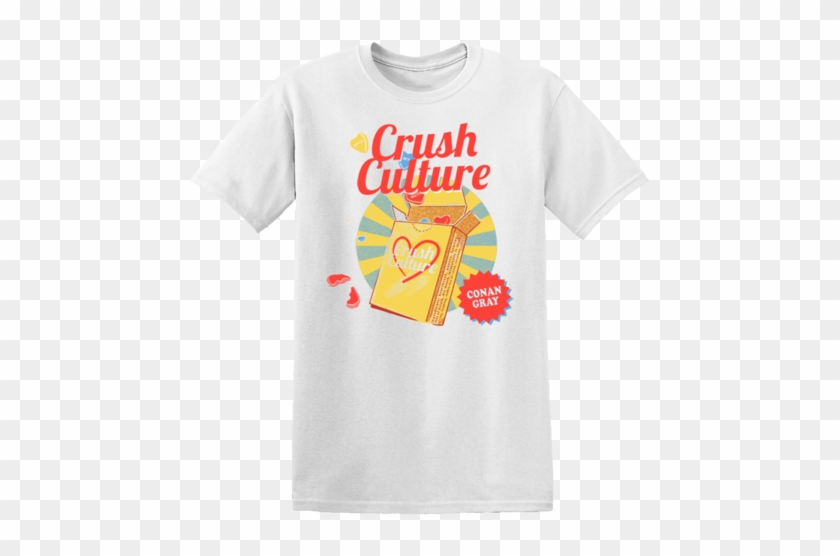 Crush Culture Candy Box White Tee - Conan Gray Crush Culture Shirt Clipart #2524797