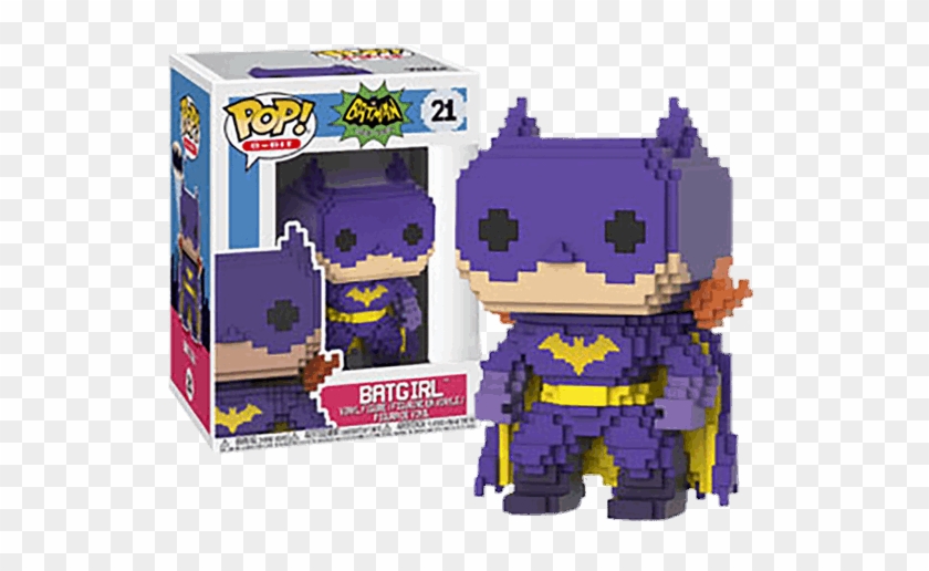 Batgirl 1966 8-bit Purple Pop Vinyl Figure - Funko Pop Boss Baby Clipart #2525428