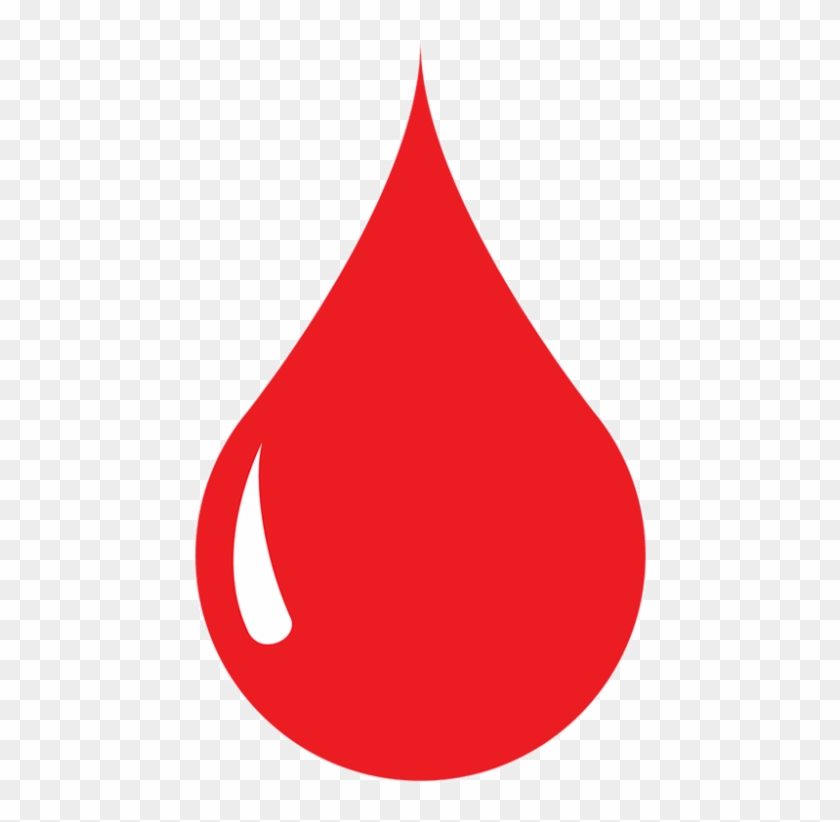 Blood Drop By @prapanj, A Drop Of Blood - Blood Drop Clipart