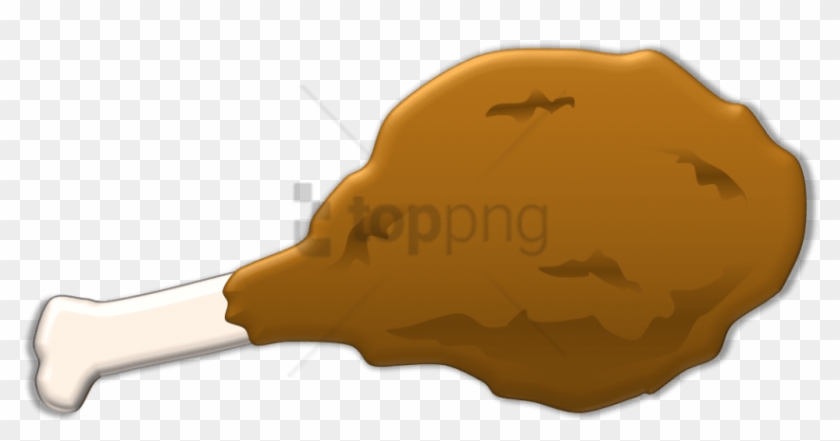 Free Png Chicken Leg Png Png Image With Transparent - Chicken Leg Cartoon Transparent Clipart