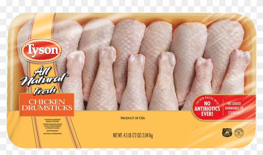 Tyson® All Natural Fresh Chicken Drumsticks, - 1 Pound Chicken Drumsticks Clipart #2526383