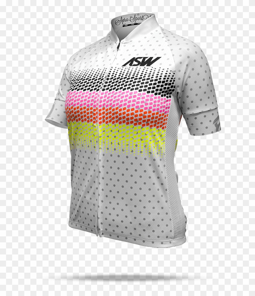 Camisa Feminina Asw Active Jewel - Polka Dot Clipart