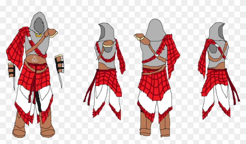 Super Drawing Assassin's Creed - Scottish Assassin's Creed Clipart