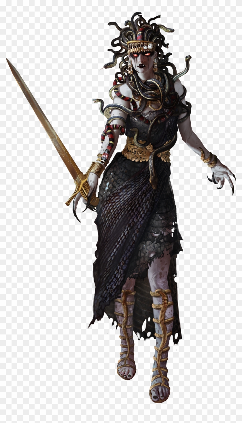 Assassin's Creed Odyssey Artwork - Medusa Assassin's Creed Odyssey Clipart #2526735