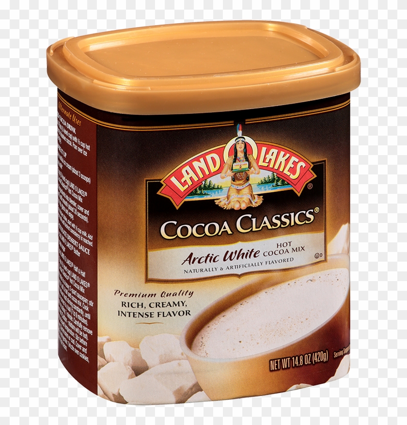 Land O Lakes® Canister Hot Cocoa Mix, Arctic White, Clipart #2526887