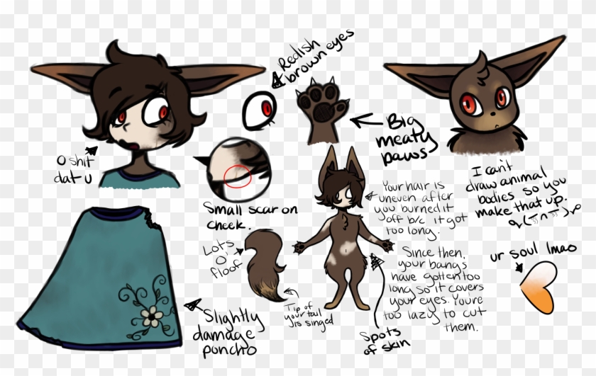 Brave Little Monster [human G Sans X Half-human Reader] - Cartoon Clipart