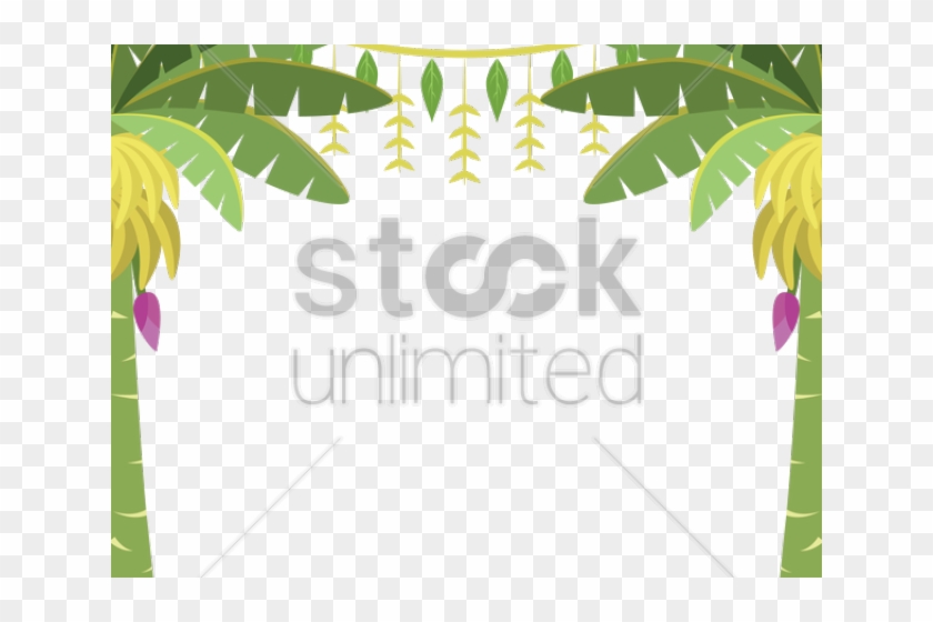 Wedding Clipart Banana Tree - Banana Tree Toran - Png Download