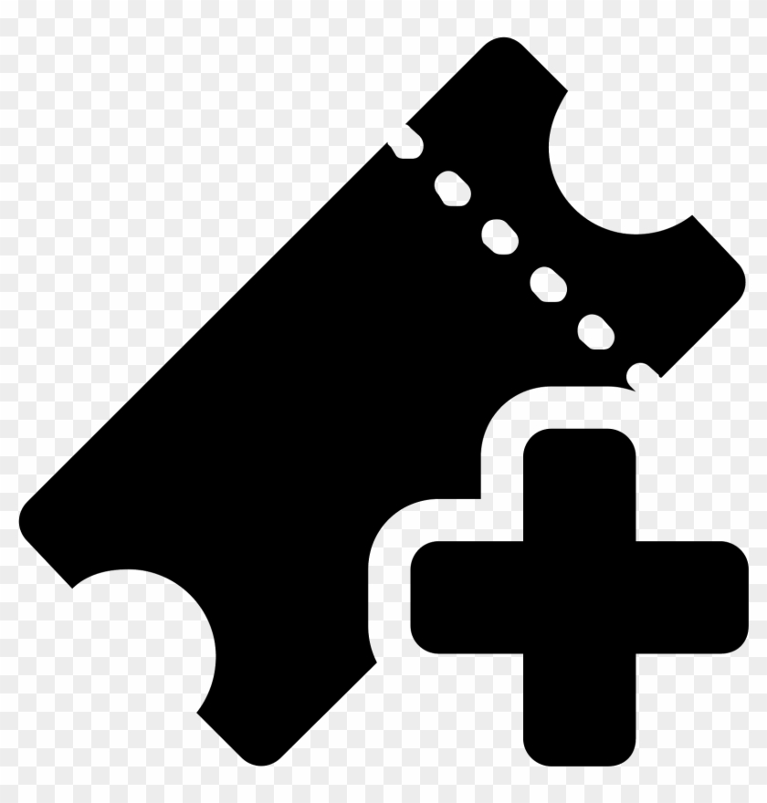 File - Add Ticket Icon Png Clipart #2528141