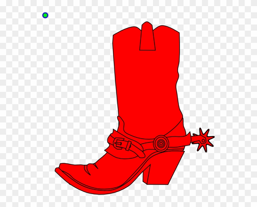 Clip Art Transparent Library Boot Clip Art At Clker - Wild West Boots Clip Art - Png Download #2528216