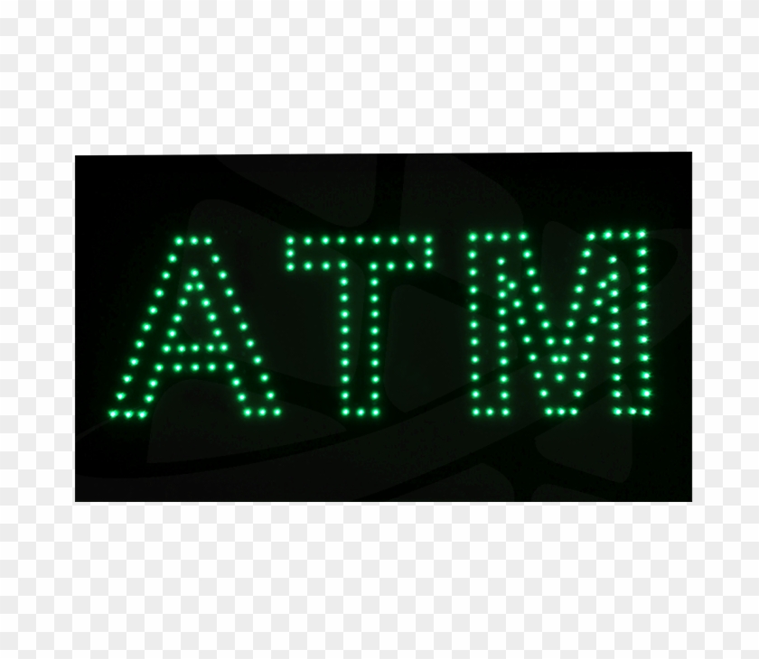 Atm Led Sign - Led Display Clipart