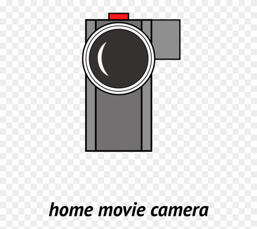Movie Camera - « - Circle Clipart #2529088