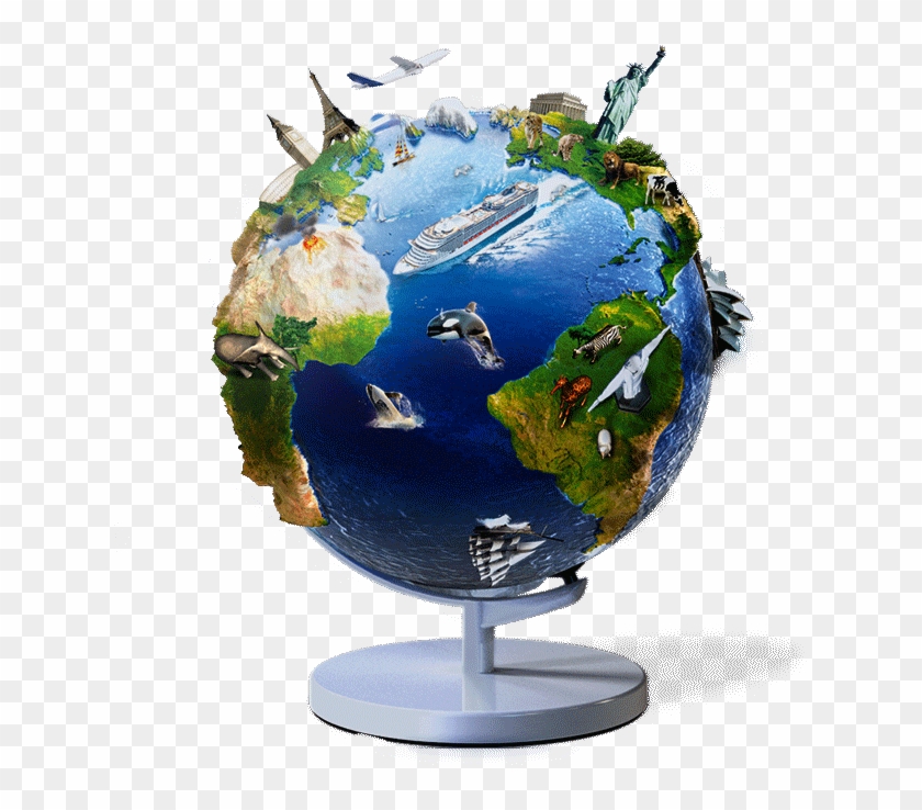 Customized 3d Augmented Reality Rotation Spherical - Augmented Reality Clipart #2529277
