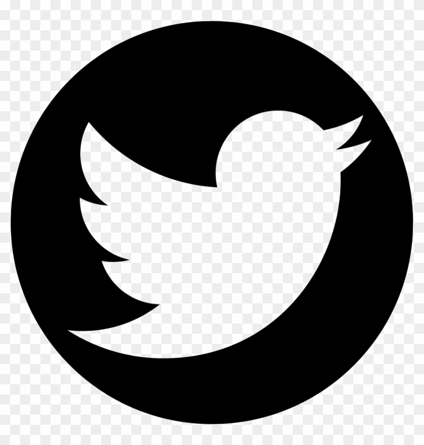 Logo, Longstore, Organization, Black And White, Crescent - Twitter Icon Red Circle Clipart
