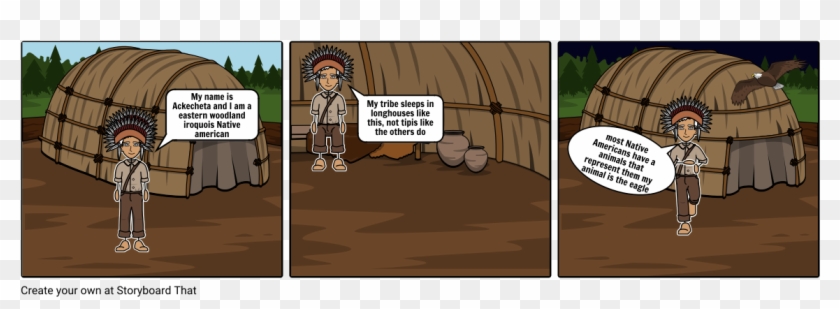 Native Americans - Cartoon Clipart