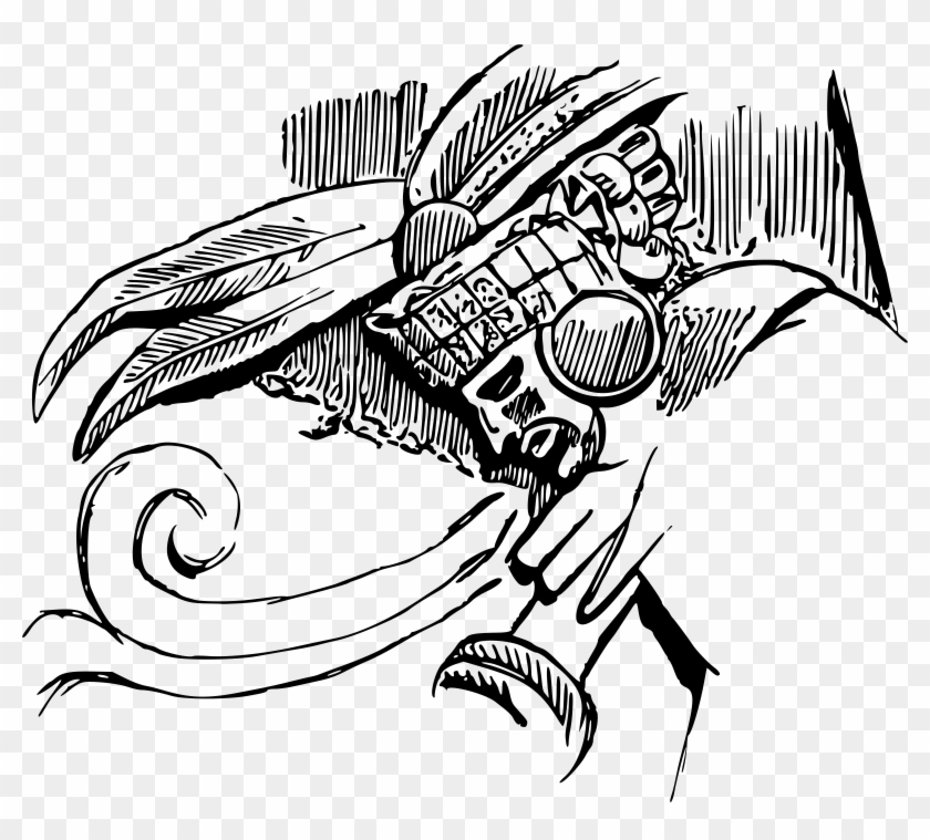 Maya Civilization Drawing Warrior - Guerrero Maya Png Clipart #2529456