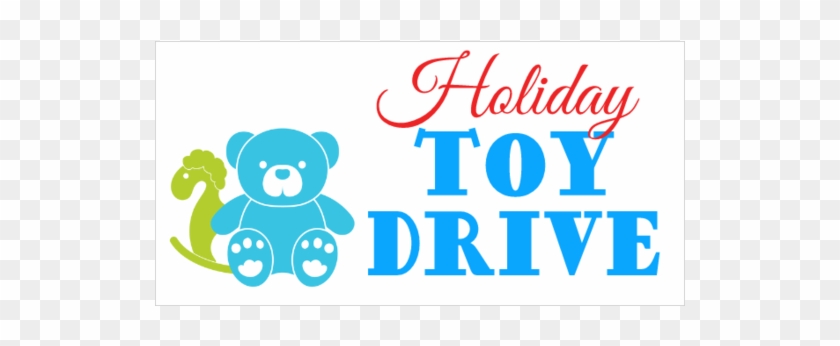 Basic Holiday Toy Drive Vinyl Banner - Konditorei Clipart