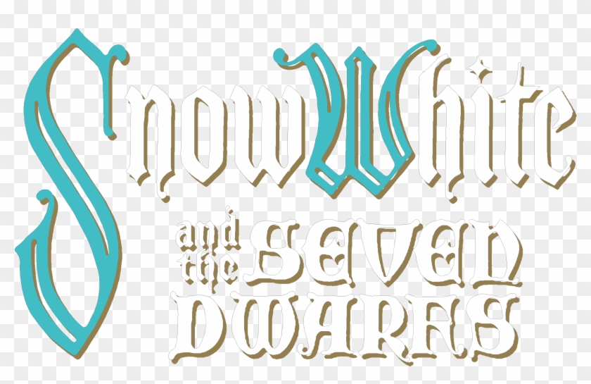 Snow White And The Seven Dwarfs Logo - Snow White And The Seven Dwarfs Title Disney Clipart