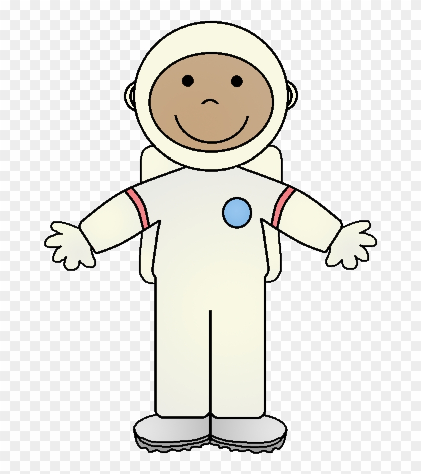 Clipart Spaceman Pencil - Printable Astronaut Clip Art - Png Download