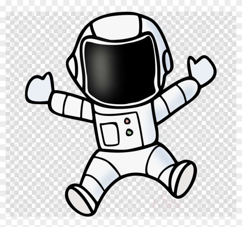Download Spaceman Clipart Astronaut Clip Art Astronaut - Draw A Space Man - Png Download #2530083
