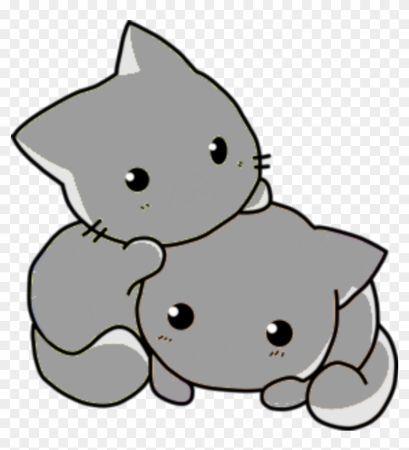 #freetoedit #cute #cat #kitten #chibi - Coloring Pages Unicorn Cat Clipart