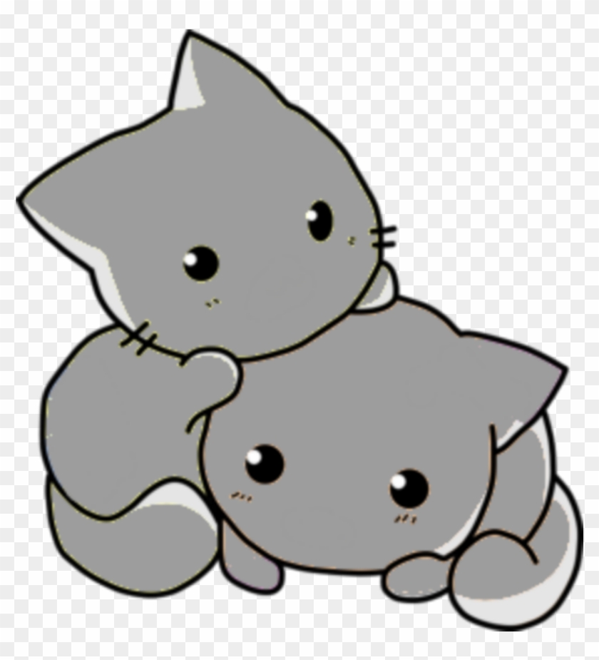 #freetoedit #cute #cat #kitten #chibi - Coloring Pages Unicorn Cat Clipart #2530121