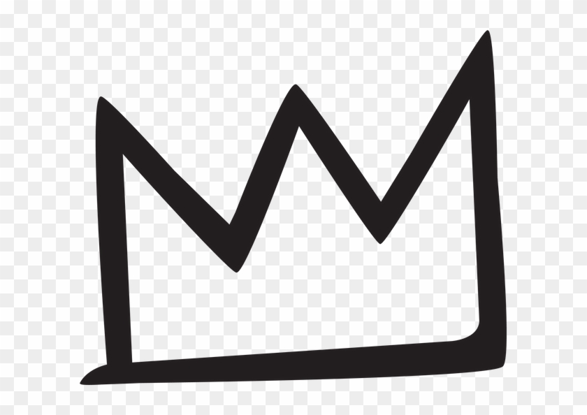 Basquiat Crown Png Transparent Background - Transparent Basquiat Crown Clipart