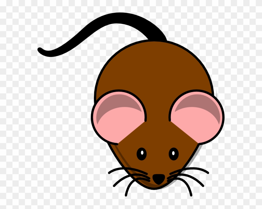 Brown Mouse Lab Svg Clip Arts 600 X 592 Px - Mouse Clip Art - Png Download #2530430