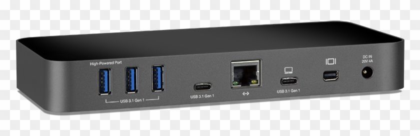 Usbc Dock Mdp Space Gray Back Hero Web - Electronics Clipart