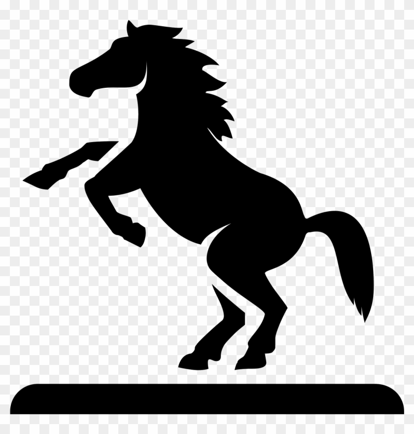 1600 X 1600 11 0 1 - Horse Statue Icon Clipart