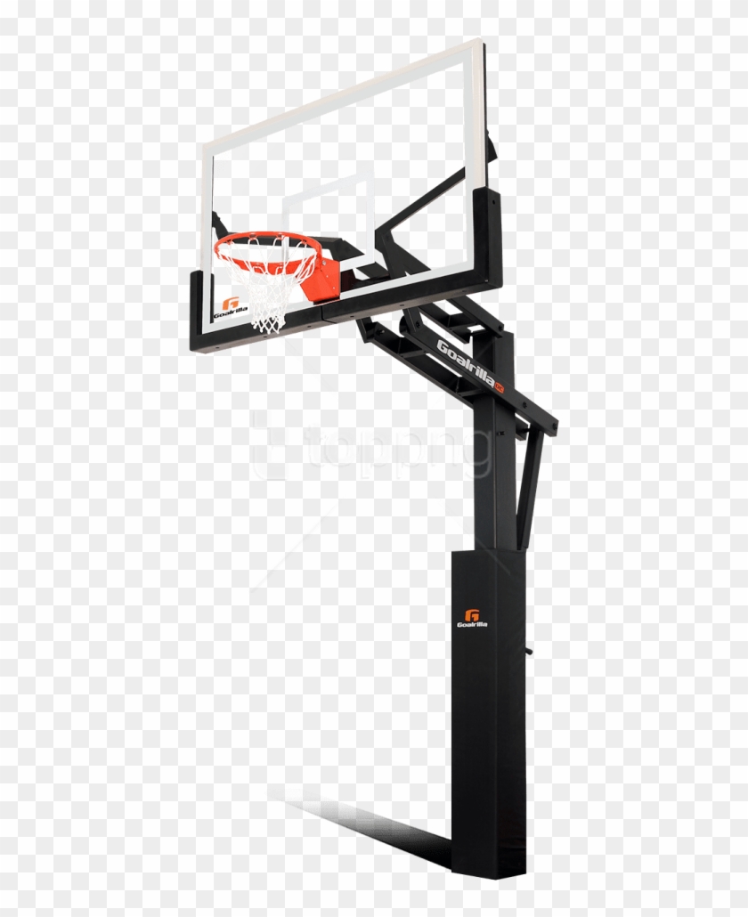 Free Png Nba Basketball Hoop Png Png Images Transparent - Gorilla In Ground Basketball Hoop Clipart #2530712