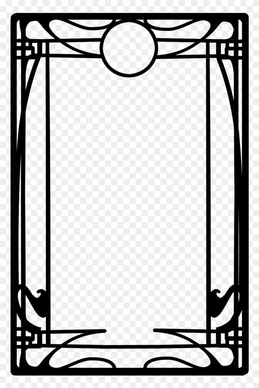 Related Image Car Thoughts Pinterest Tigers Cricut - Art Nouveau Border Free Clipart #2530764