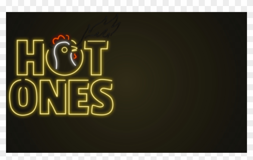 Hot Ones Neon Sign - Tbogt Clipart #2530827