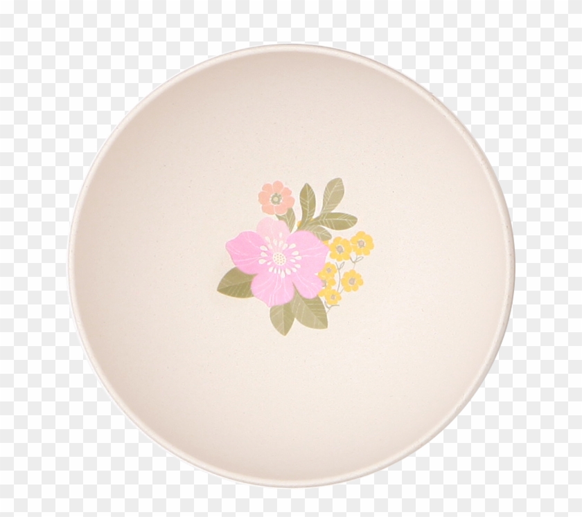 Flowers Small Bowl - Plate Clipart #2531104