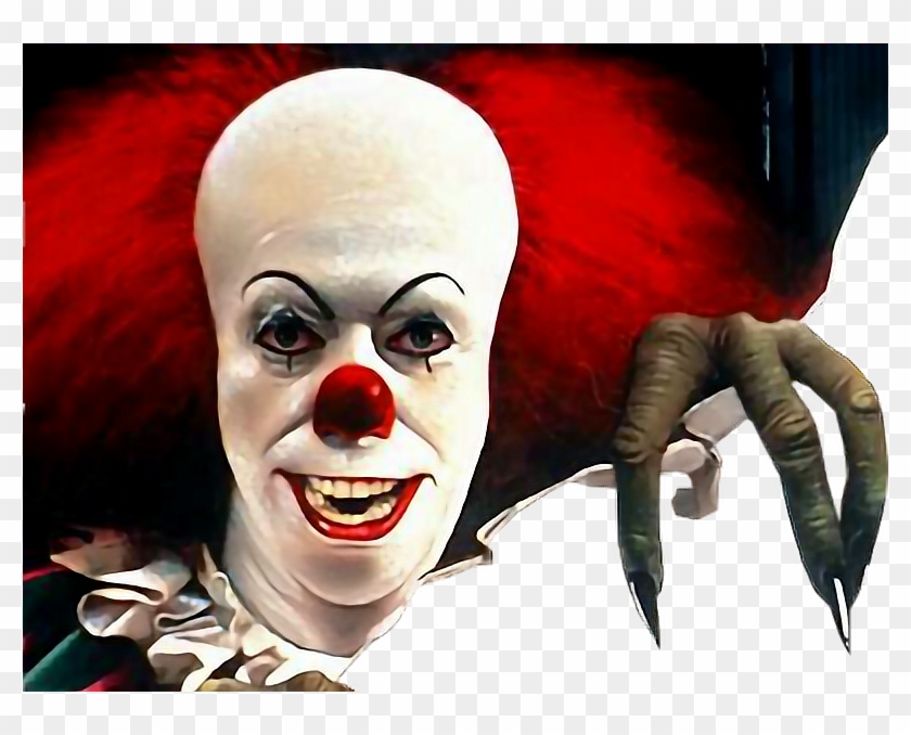 #it #clown #scaryclown #creepy #horror #freetoedit - Pennywise The Clown Clipart #2531185