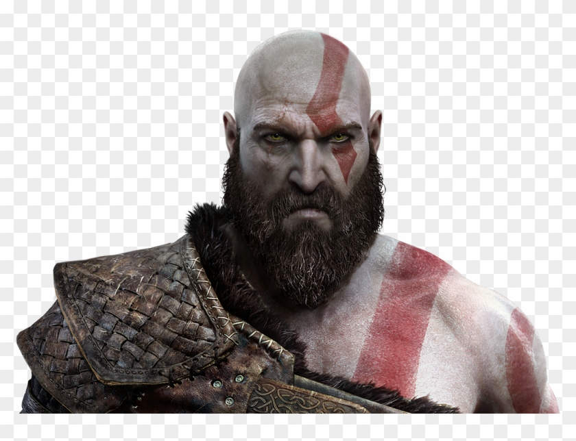Aktor Membahas Kehidupan Bernapas Yaitu ” God Of War” - God Of War 4 Kratos Png Clipart #2532373