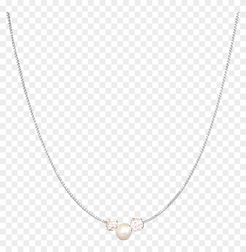 White Sparkle Baptism Necklace - ティファニー ネックレス Clipart #2532515